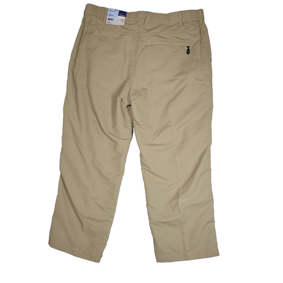 Patagonia Pants Mens XL Beige Zip Off Convertible Cargo Hiking Gorpcore Belted - Picture 9 of 11